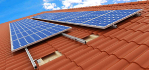 High Efficient Installation Solar Panel Power Brackets PV Tile Roof Mounting Systems For Home