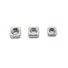 M4 M6 M8 Stainless Steel Square Nut DIN557 Solar Fastener Nut