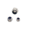 304 Stainless Steel DIN985 Hexagon Nylon Lock Nuts 