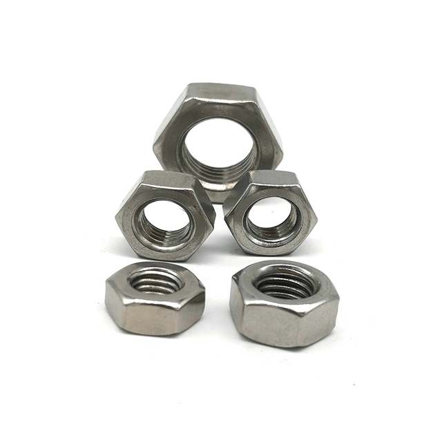 Hot Sales High Quality Stainless Steel DIN934 Hex Nut 