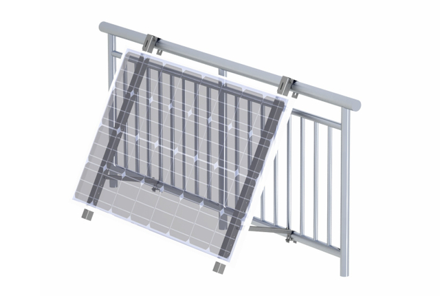 Solar Panel Adjustable Mounting Brackets for Balcony