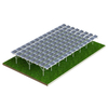 Good Quality Aluminum Solar Ground Bracket Solar Panel Farm Mounting System 