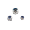 304 Stainless Steel DIN985 Hexagon Nylon Lock Nuts 