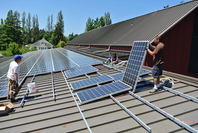 Agricultural Solar Panel Installation