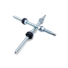 Carbon Steel Stud Dowel Screw With Self Tapping Hanger Bolt For Wood