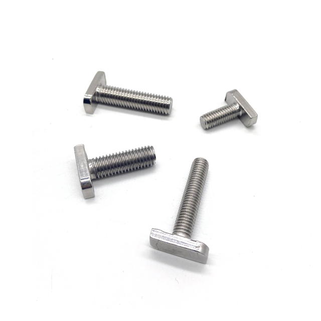 Fastener Stainless Steel 304 316 T Bolt Square Head T Bolt 