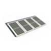 Aluminium Solar Accessories Clamp Kit Solar Roof Metal Mount System