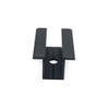 Aluminum Black Solar Panel Bracket Clamp Kit Mid Clamp for Roof Mounting System