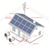 Solar Panel Mounting Bracket with Tile Roof Hook for Asphalt Shingle Roof Mounting Structure 