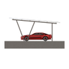 Solar Panel N Type Three Column Solar Carport Mounting System