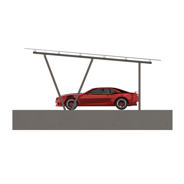 Solar Panel N Type Three Column Solar Carport Mounting System