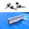Aluminum Mini Rail Solar Panel Mount Racking Bracket Kit for Metal Roof Mounting Structure System
