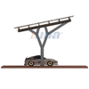  Solar Panel Carport Structure Customized Y Shaped Solar Carport Mount for Car Parking
