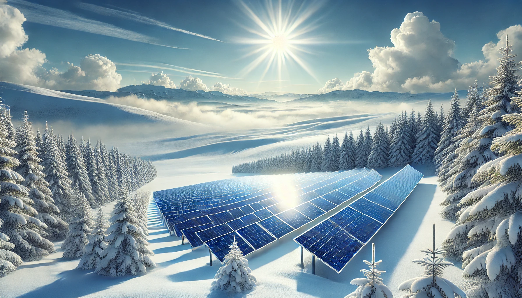 Snowfield Photovoltaic Mounting Systems: Anti-Snow Accumulation Design and Integrated Snow Removal Solutions