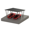 Solar Panel W Type Carport Solar Mounting System with Four Column