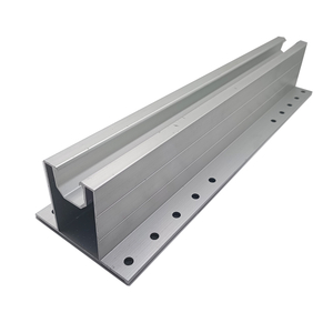Trapezoidal Aluminum Rail Profile for Solar Roof Solar Panel Mounting Kit