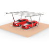 V Type Solar Panel Two Column Solar Carport Mounting System