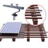 Solar Panel Adjustable Tile Roof Hook Mounting Bracket Rail And Solar Clamp for Solar Tile Roof Mount