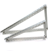 Adjustable Solar Flat Roof Mounting System Aluminum Triangle Brackets