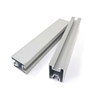 Custom Aluminium Alloy Extrusion Profiles Rail For Solar Power Mounting System