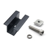 Aluminum Black Solar Panel Bracket Clamp Kit Mid Clamp for Roof Mounting System
