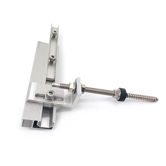 Metal Mounting Accessories Solar Roof Mounting Aluminum Alloy L Foot Bracket