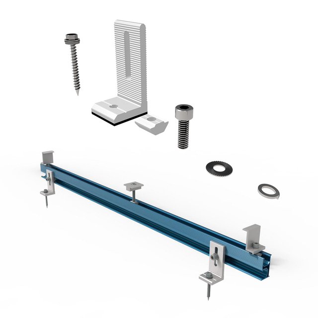 Solar Panel L Feet Bracket Mounting Tin Metal Roof Mount Systems