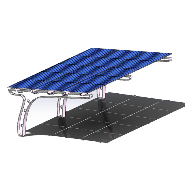 Carport Rack Mount Kit PV Solar Panel Carport Mounting System Rack Energy System