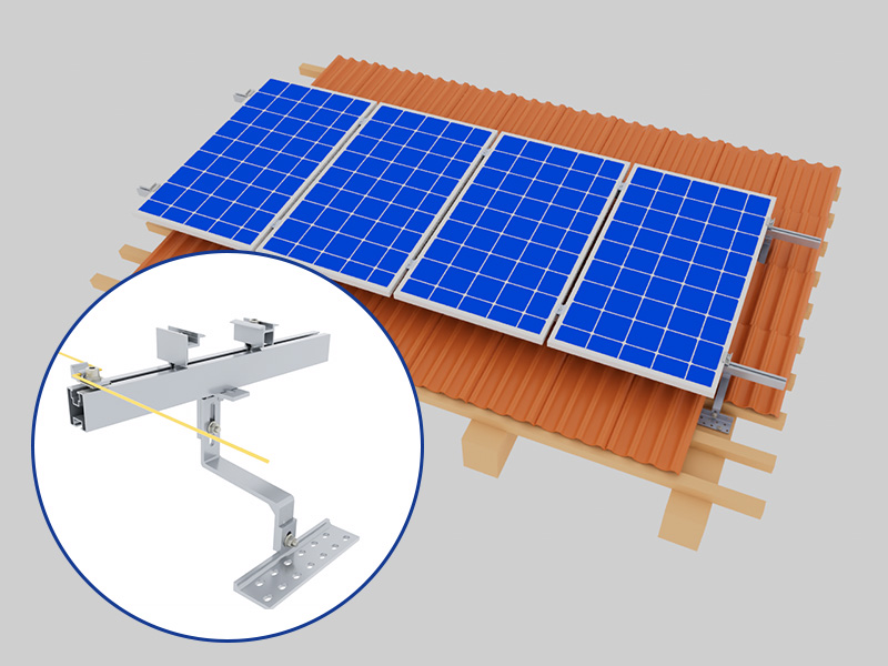 Tile Roof Solar Mounting System Attachment