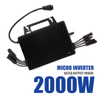 Solar Panel 2000W Micro Inverter Home Microinverter with 4 MPPTs for Solar Balcony / Roof Mounting System
