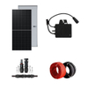 Two Solar Panels Balcony Solar Panel Mounting System for Flat Roof Or Wall