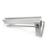  Brackets Roof Hook And Aluminum Rail for Solar Panel Roof Mounting System