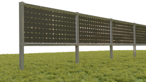  Solar Ground Mounting Structure Vertical Solar Panel System