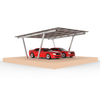 V Type Solar Panel Two Column Solar Carport Mounting System