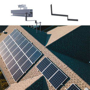 Solar Panel Roofing Asphalt Shingles Hook Kits Metal Sheet Solar Roof Tiles Photovoltaic Mounting System