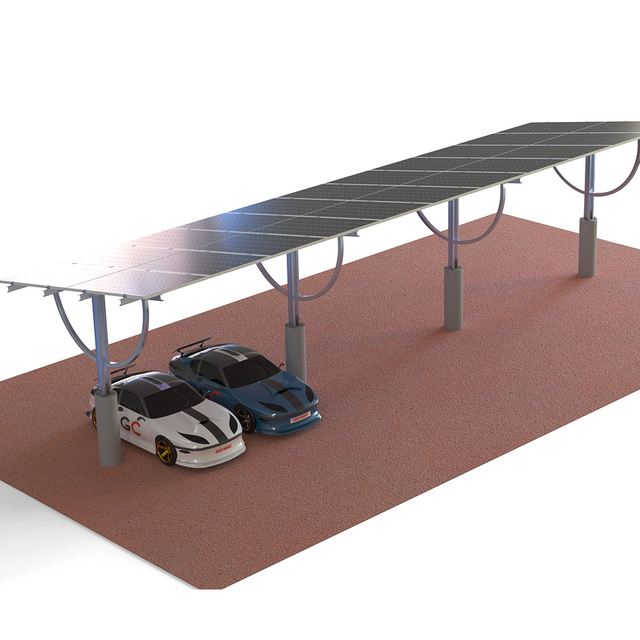  Solar Energy System Customized Solar Carport Mounting Off Grid Solar Power System