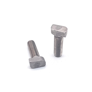 A2-70 Stainless Steel 316 304 T Slot Shaped Track Bolt for Solar Mounting System T Bolt