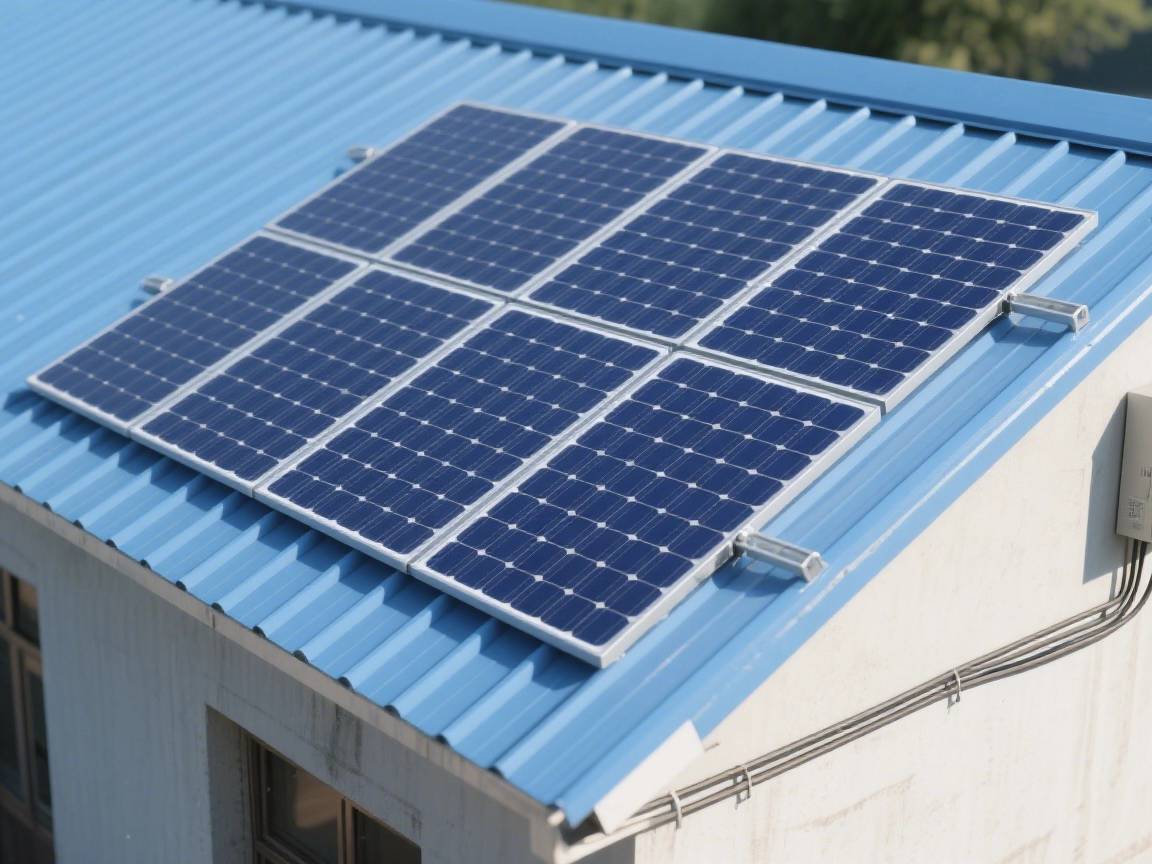 Different Installation Methods of PV Brackets on Metal Tile Roofs