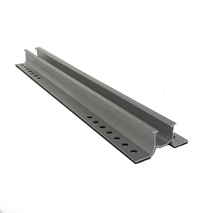Solar Panel Mounting Trapezoidal Aluminum Rail Structure Solar PV Bracket for Roof Mounting System