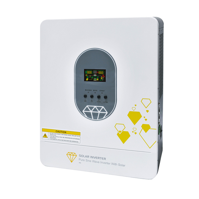 Solar Power 6200w Pure Sine Wave String Solar Hybrid Inverter For Solar Panel Mounting System