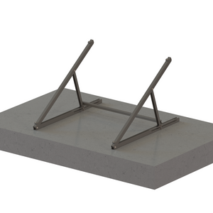 Easy Install Solar Kit Balcony Panel Mounting System in Flat Balcony