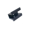 Aluminum Black Solar Panel Bracket Clamp Kit Mid Clamp for Roof Mounting System
