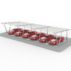 Solar Panel N Type Columns Carport Mounting Structure for Car Parking