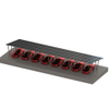 W Shape Solar Mounting Structure ZAM Steel Carport for Solar Panel System