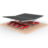 Y Type Structure Solar PV Carport Mounting Brackets System Solar Carport Structure