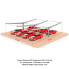 Y Type Structure Solar PV Carport Mounting Brackets System Solar Carport Structure