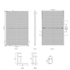 High-Efficiency 450W Solar Panel PV Module for Solar Mounting System