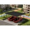 W Shape Solar Mounting Structure ZAM Steel Carport for Solar Panel System